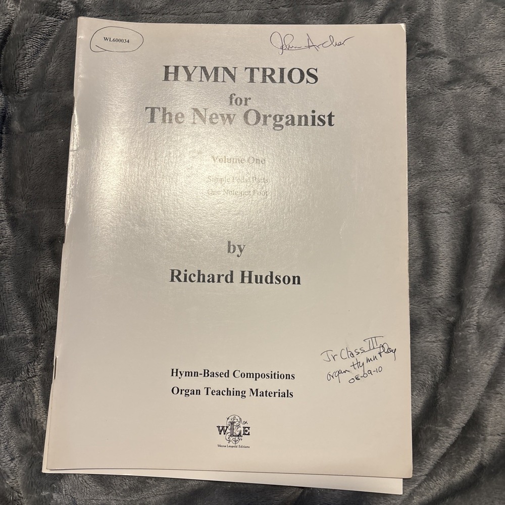 Hymn Trios for The New Organist SC Volume 1 By Richard Hudson